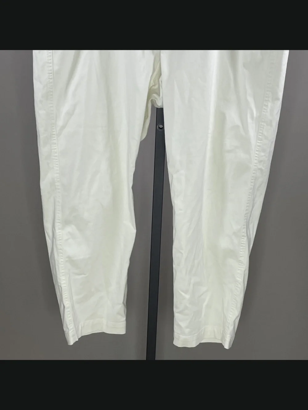 NEW J Crew Pants Womens 20 off white straight leg girlfriend chino preppy casual
